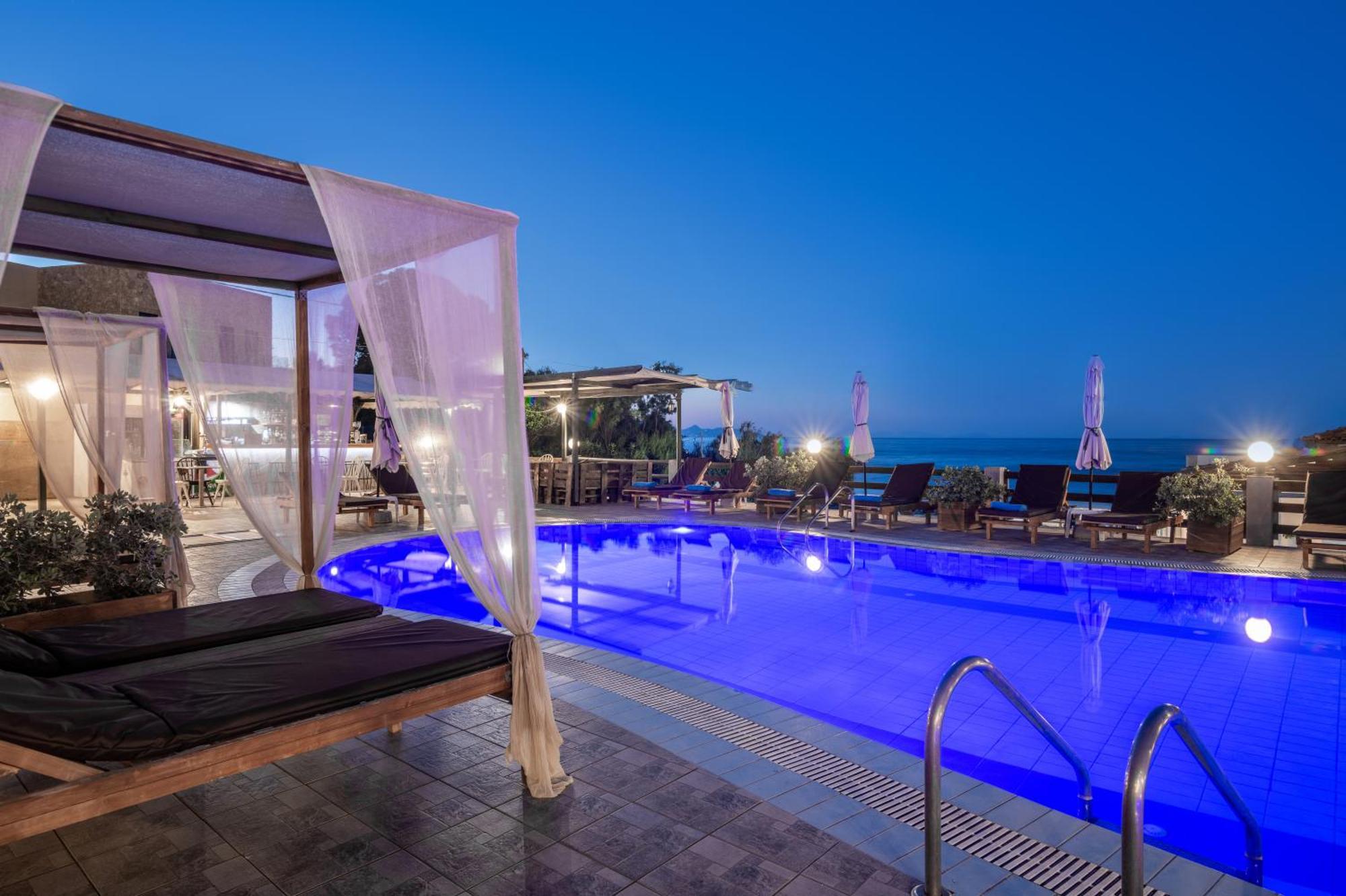 Amarylis Beachfront Studios Amoudi Exterior photo
