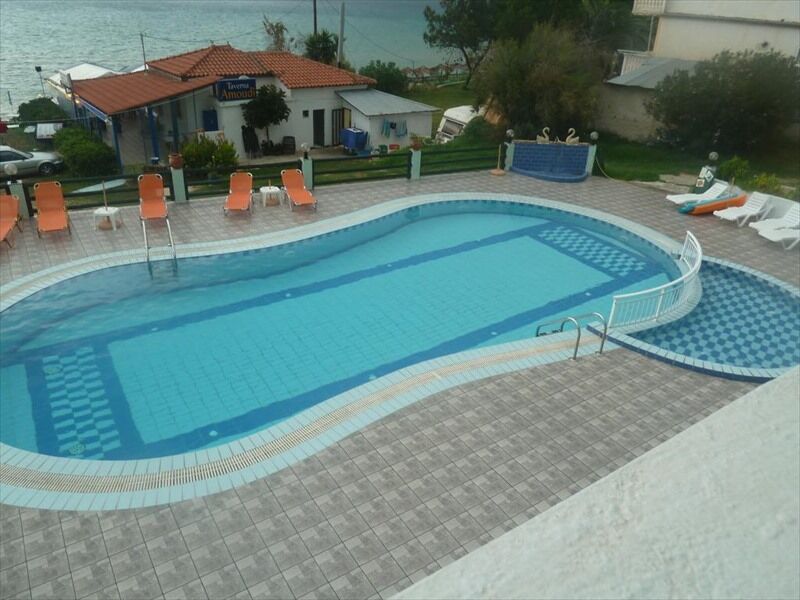 Amarylis Beachfront Studios Amoudi Exterior photo