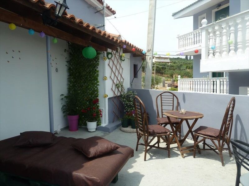 Amarylis Beachfront Studios Amoudi Exterior photo